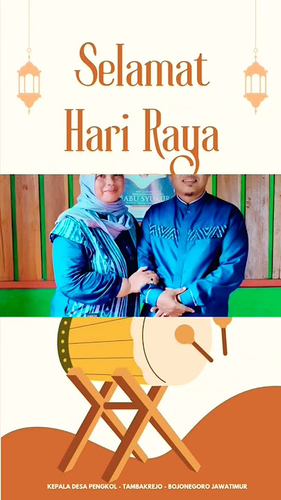Kades Pengkol - Tambakrejo, Mengucapkan Selamat Hari Raya Idul Fitri 2024, Mohon maaf lahir & bathin