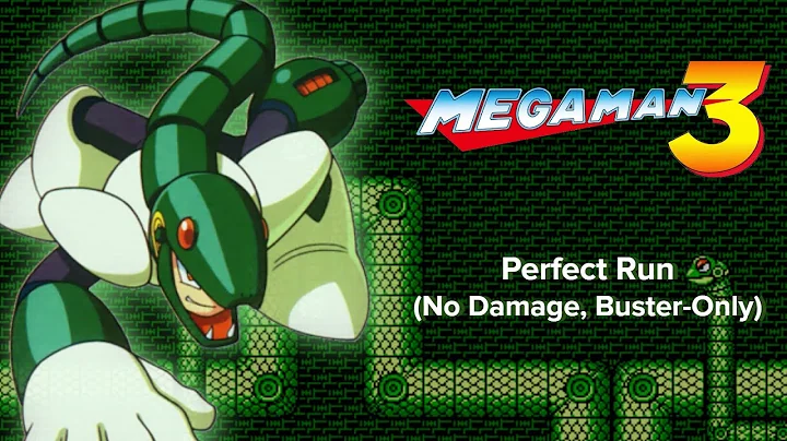 Mega Man 3 - Snake Man Perfect Run (No Damage, Buster-Only)