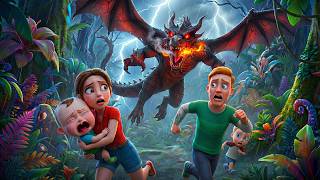 brave dragon rescue adventure police team saves day 3d cartoon