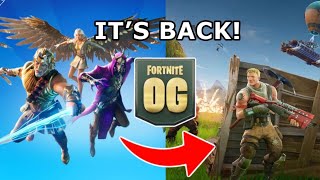 OG Fortnite is BACK in C5S2!! 🔥🫡
