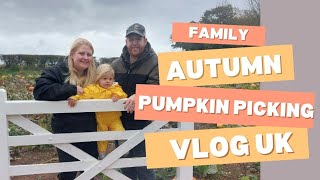Pumpkin Picking Day Out | Cosy Autumn Family Vlog at the Farm