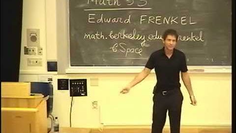 Lecture 01. Curves in 2D and 3D Spaces - MATH 53: Multivariable Calculus with Edward Frenkel