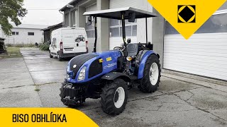 BISO obhlídka – traktor New Holland T3.60F s dálkovým řízením GOTRACK – walkaround