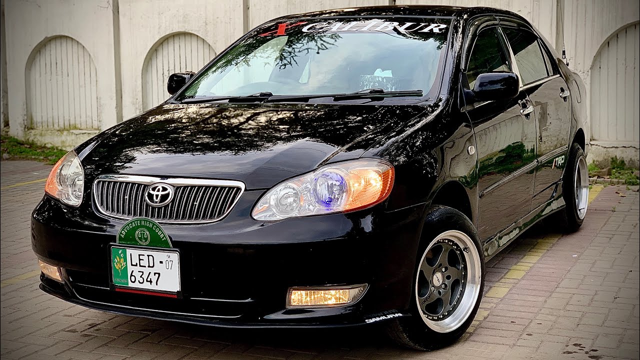 Toyota Corolla 2007 GLI Review,Corolla 2006,Gli 2005 Modified,Corolla