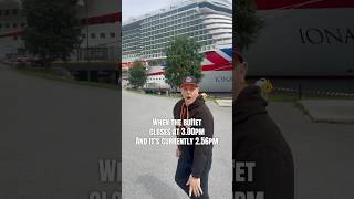 Did Paul make it to the buffet? #cruiseship #cruiseship #cruise #cruiselife #cruiserlife
