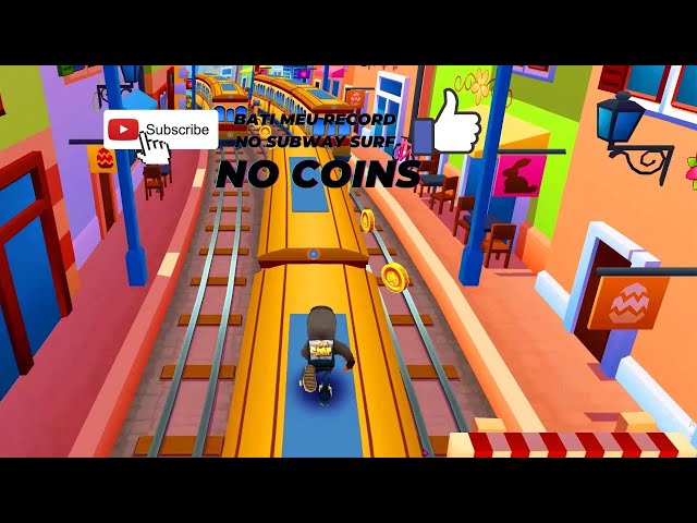 Subway surf) bati meu record de no coin no subway surfers #poxop  #subwaysurfers #jogo 