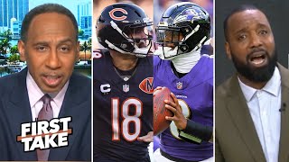 First Take Stephen A. Rips Chris Canty Cant Trust The Bears & Ravens In The Playoffs This Season