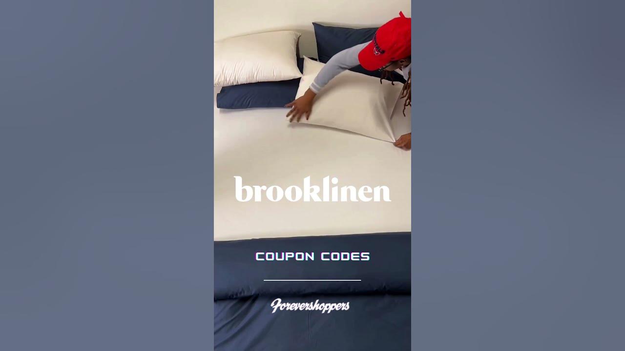 Brooklinen Coupon Codes YouTube