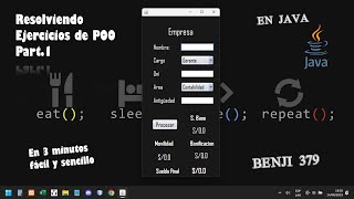 Resolviendo Ejercicios de POO en java Part.1