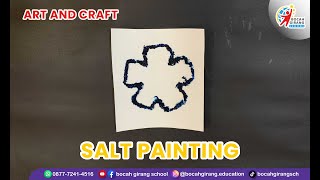 ART & CRAFT Salt Painting - Bocah Girang School I #artandcraft #saltpainting #painting