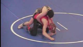 Miranda Bennett (Neosho) Wrestling Miller (Mac County)