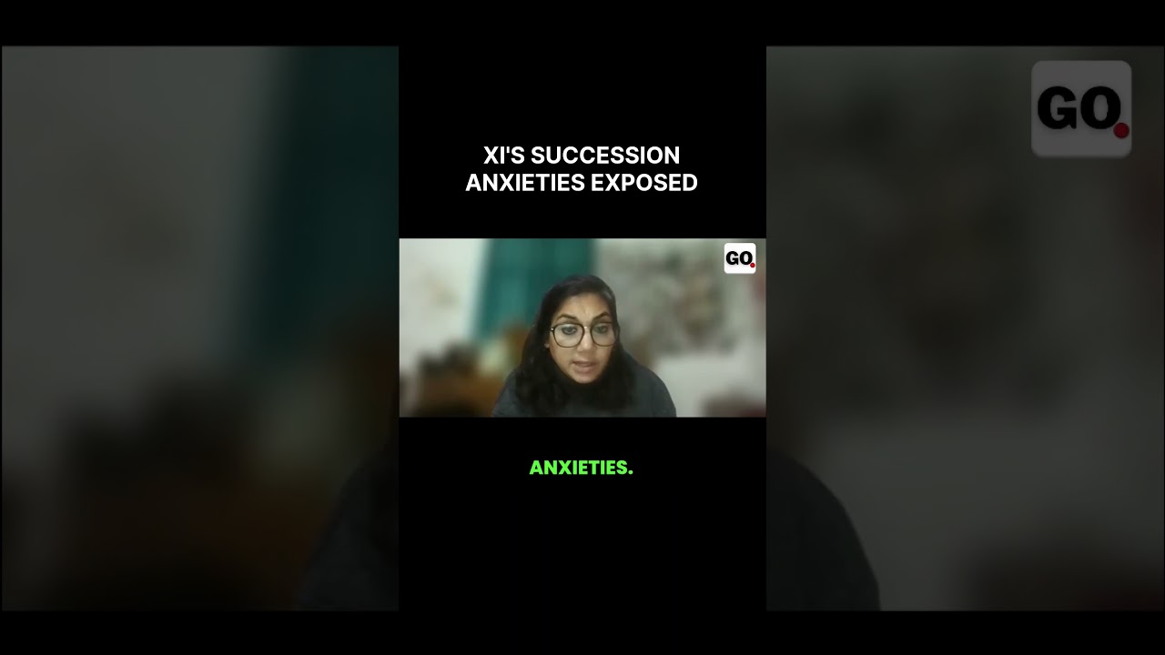 Xi's Succession Anxieties Exposed