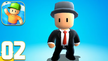 Stumble Guys: Multiplayer Royale (IOS / Android) Part #2, Gameplay!