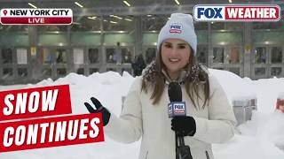 Even More Snow Sweeps Through Northeast As Clipper System Follows Historic Blizzard