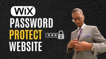 How To Password Protect Your Wix Website | Wx Tutorial 2025