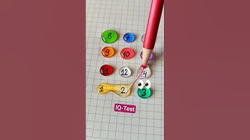 Giúp tôi kết nối giọt nước từ 1 đến 12 #drawing #line #funny #quiz #shorts