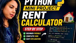 Python Mini Project for Beginners | Rent Calculator Using Python Step by Step