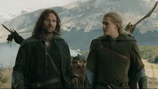 Aragorn, Legolas Y Gimli Buscan A Merry Y Pippin El Señor De Los Anillos Las Dos Torres
