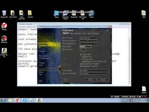 Cs2D Server Kurulumu
