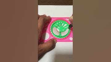 Simple Spirograph design Satisfying ASMR Video #shorts #art #spirograph #asmr #satisfying #trending