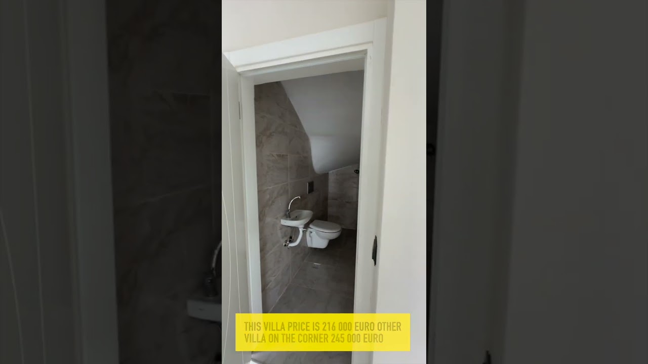 Fully Private 2 3+1 Villa for Sale in Didim Akbük Center for 216 000 Euro and 245 000 Euro