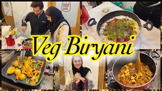 My Recipe For Vegetable Biryani| Aaj Shoaib phas Gaye 🤣🙈