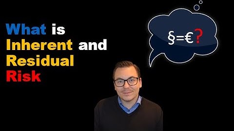 Inherent vs. residual risk