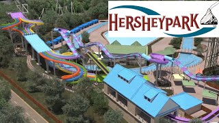Hersheypark 2018 Construction Update: Breakers Edge and Whitecap Racer