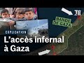 Gaza  pourquoi laide narrive presque jamais sur place