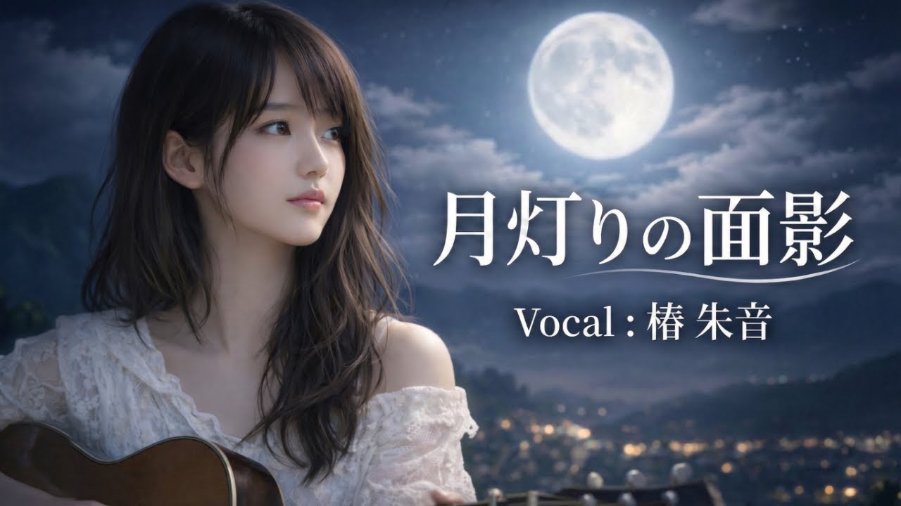 月灯りの面影 — 椿 朱音 (Official Audio)｜ 笑い合ってた　あの頃が