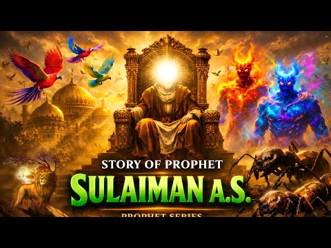 Hazrat Suleman Alaihissalam ki Badshahi | Quranic ai movie | story of suleman as