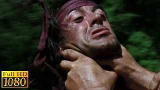 Rambo First Blood 2 (1985) - Rambo Vs Yushin Helicopter Fight Scene (1080P) Full 