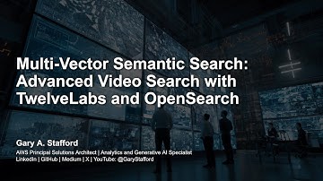 Multi-Vector Semantic Search: Advanced Video Search with TwelveLabs and OpenSearch