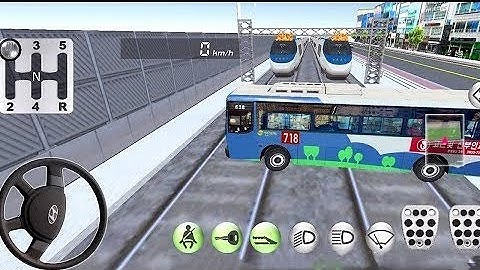 Bullet Train Vs Bus🚍 3D Driving Class - Best Bus Simulator Game - Android,iOS Gameplay
