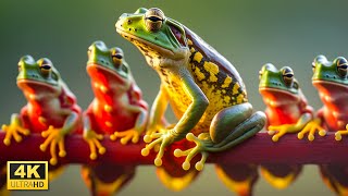 Explore the Fascinating World of Frogs in This 4K UHD Video with Relaxing Music screenshot 5