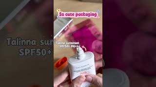 Hoki banget beli sunscreen dapet sheetmask juga #sunscreen #skincare #whitening #brightening