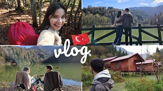 Nocowaliśmy sami w środku lasu bez zasięgu!  Borçka Karagöl Turcja VLOG | Kawa po turecku
