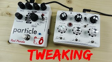 TWEAKING PEDALS: Red Panda PARTICLE and Mattoverse Electronics - Rhythm Division Drone Synth