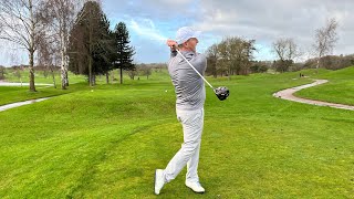 CHIP SHOTS TO DRIVER SWINGS IN SLOW MOTION AND NORMAL SPEED JULIAN MELLOR