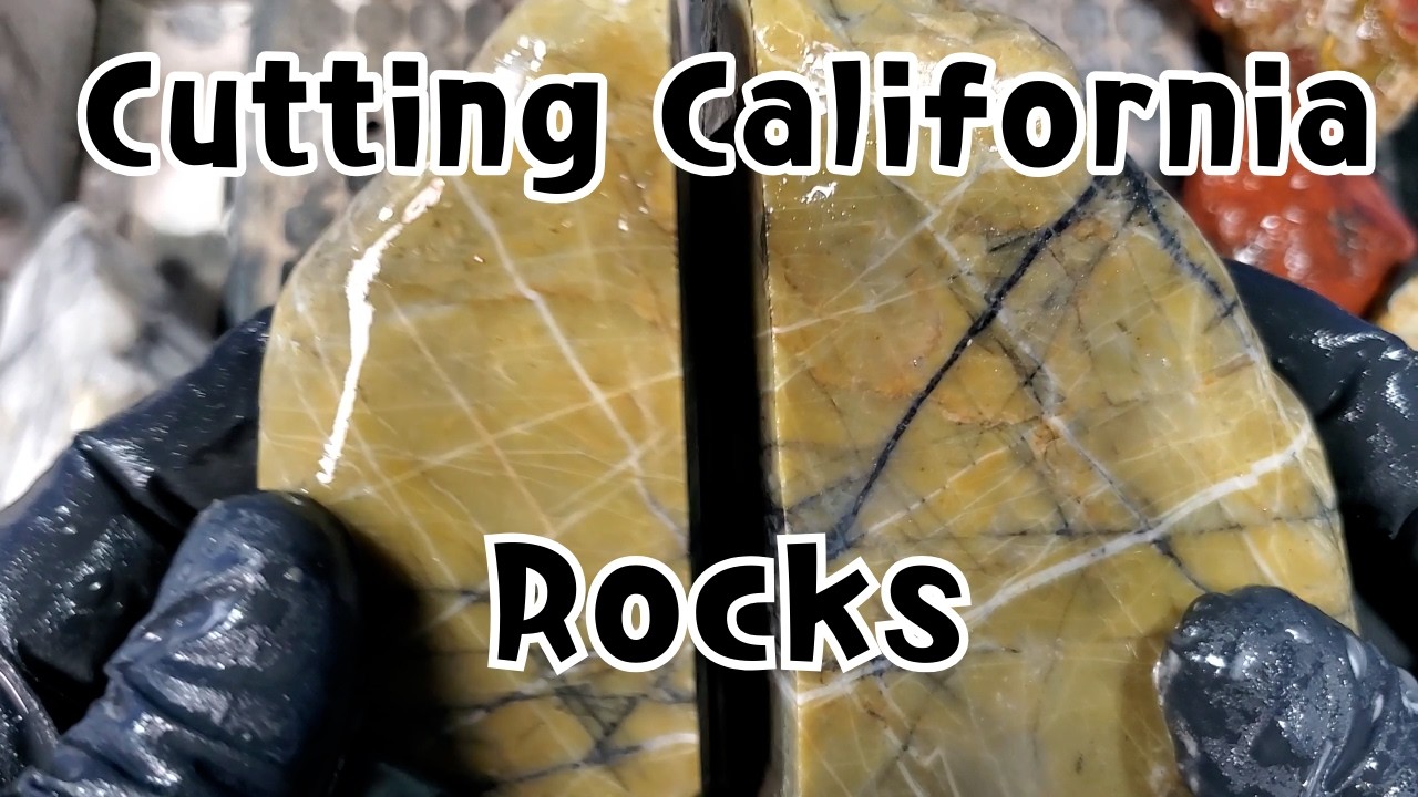 Cutting Open Common California Rocks — Amazing Surprises Inside!...Ep52 ...