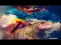 #146- Fluid Art Tutorial Greenish Blue - Dutch Pour Art