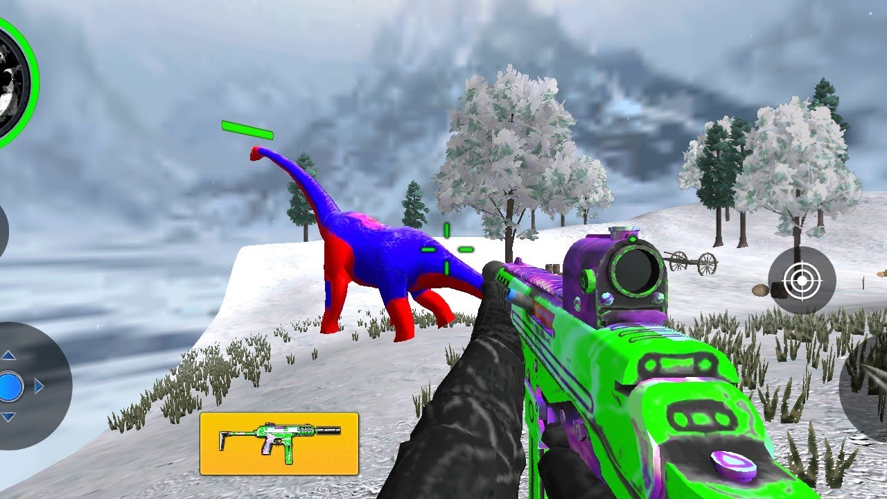 Wild Animal Hunter 3D - Dinosaur Hunter Game - Android Gameplay 