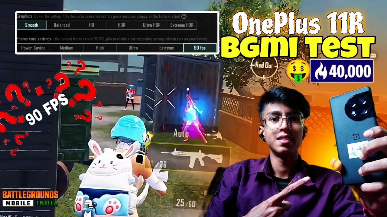 OnePlus 11R 90 FPS Bgmi test 🔥| SD 8+ Gen 1|Heating??🤔#bgmi - YouTube