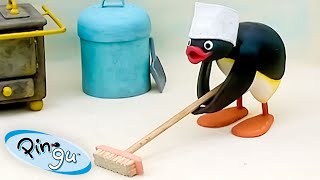 Being Productive With Pingu 🐧 | Pingu - Official Channel | Cartoons For Kids