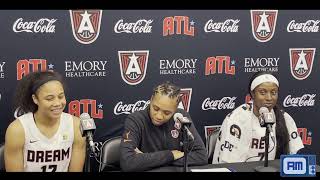 Atlanta Dream postgame press conference | Preseason vs. Washington Mystics | May 4