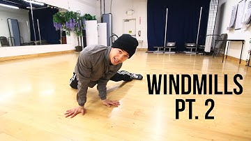 How to Breakdance | Beginner Windmills Pt. 2 | Power Move Basics