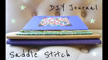 Easy DIY Bookbinding | Saddle Stitch Tutorial