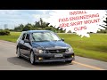 IS300/Altezza Figs Engineering Side Skirt Clip Install