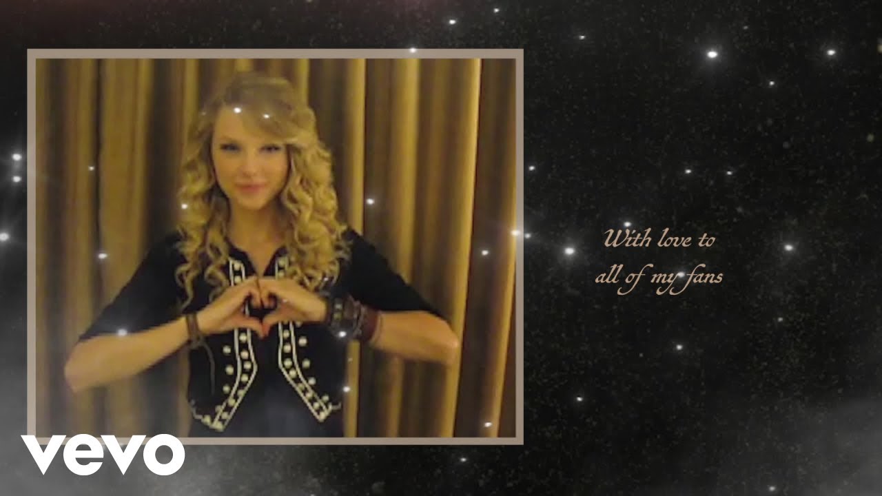 Taylor Swift   Love Story Taylors Version Official Lyric Video