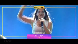 SECOND REHEARSAL: Silia Kapsis - Liar - Cyprus 🇨🇾 - Eurovision 2024